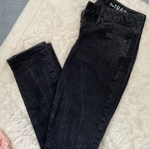 GAP 1969 Always Skinny Dark Gray Jeans 28R